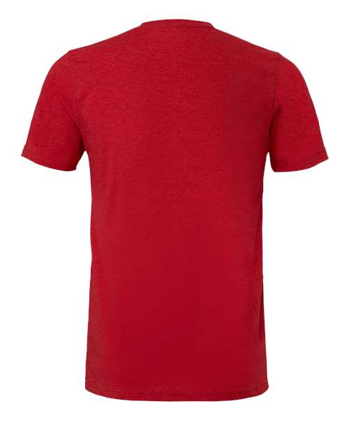 BELLA + CANVAS 3413 - Triblend Tee - Solid Red Triblend