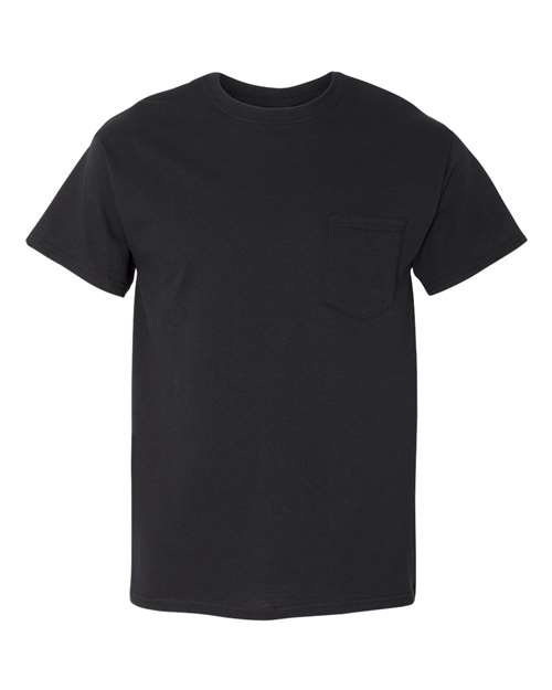 Gildan 5300 - Unisex Heavy CottonTM Pocket T-Shirt - Black
