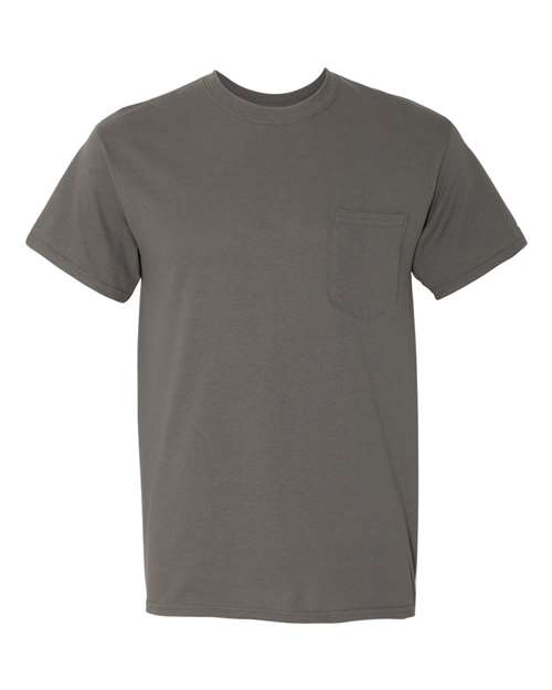 Gildan 5300 - Unisex Heavy CottonTM Pocket T-Shirt - Charcoal