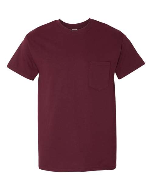 Gildan 5300 - Unisex Heavy CottonTM Pocket T-Shirt - Maroon