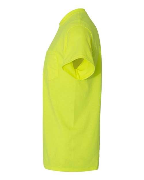 Gildan 5300 - Unisex Heavy CottonTM Pocket T-Shirt - Safety Green