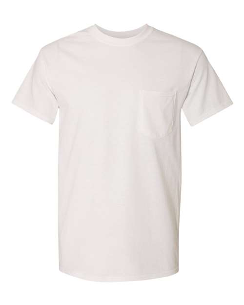 Gildan 5300 - Unisex Heavy CottonTM Pocket T-Shirt - White