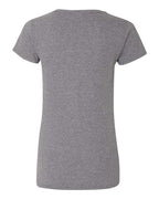Gildan 5V00L - Women's Heavy CottonTM V-Neck T-Shirt - Graphite Heather