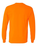 Gildan 5400 - Unisex Heavy CottonTM Long Sleeve T-Shirt - Safety Orange