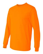 Gildan 5400 - Unisex Heavy CottonTM Long Sleeve T-Shirt - Safety Orange