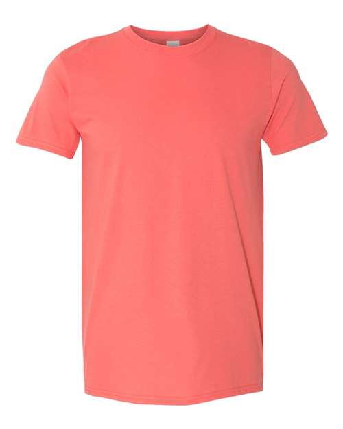 Gildan 64000 - Unisex Softstyle T-Shirt - Coral Silk