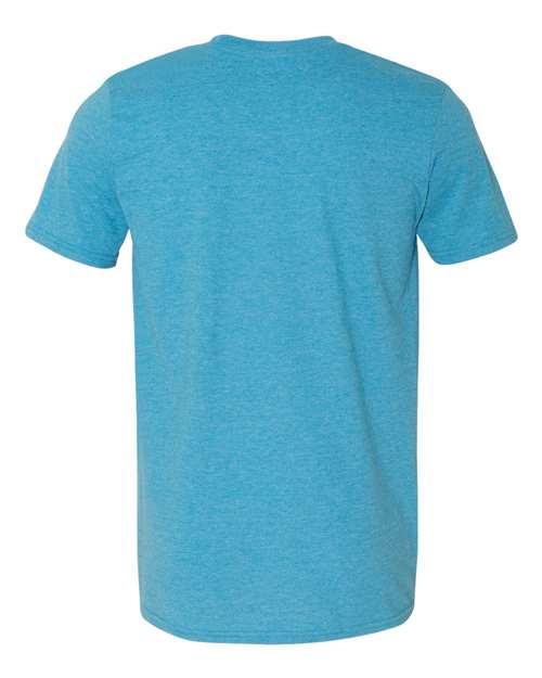 Gildan 64000 - Unisex Softstyle T-Shirt - Heather Sapphire