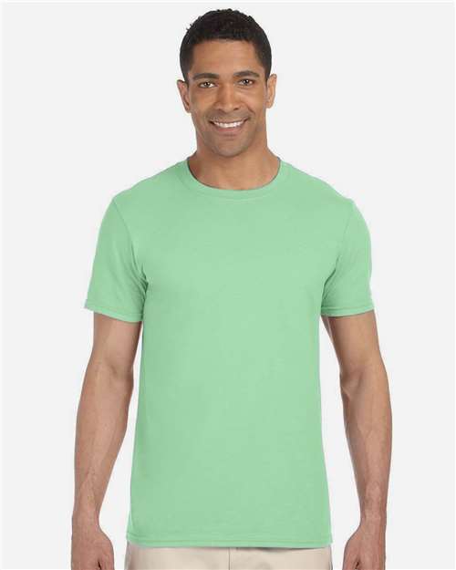Gildan 64000 - Unisex Softstyle T-Shirt - Mint Green