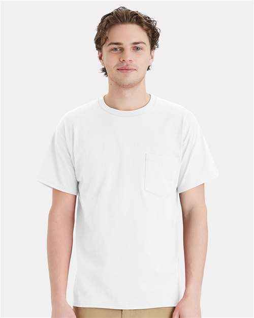 Hanes 5290P - Unisex Essential-T Pocket T-Shirt