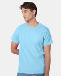 Hanes 5250 - Unisex Authentic T-Shirt — Aquatic Blue