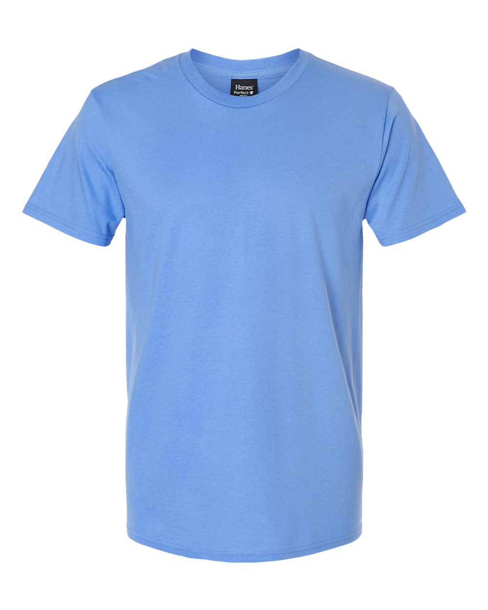 Hanes 4980 - Perfect-T T-Shirt — Carolina Blue (flat)