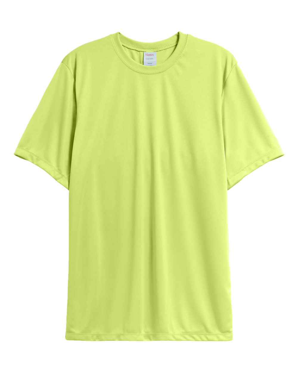 Hanes 4820 - Unisex Cool DRI® Performance T-Shirt — Safety Green (flat)