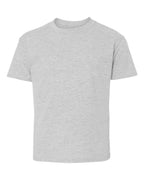 Hanes 498Y - Youth Perfect-T T-Shirt — Ash (flat)