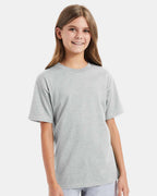 Hanes 498Y - Youth Perfect-T T-Shirt — Ash