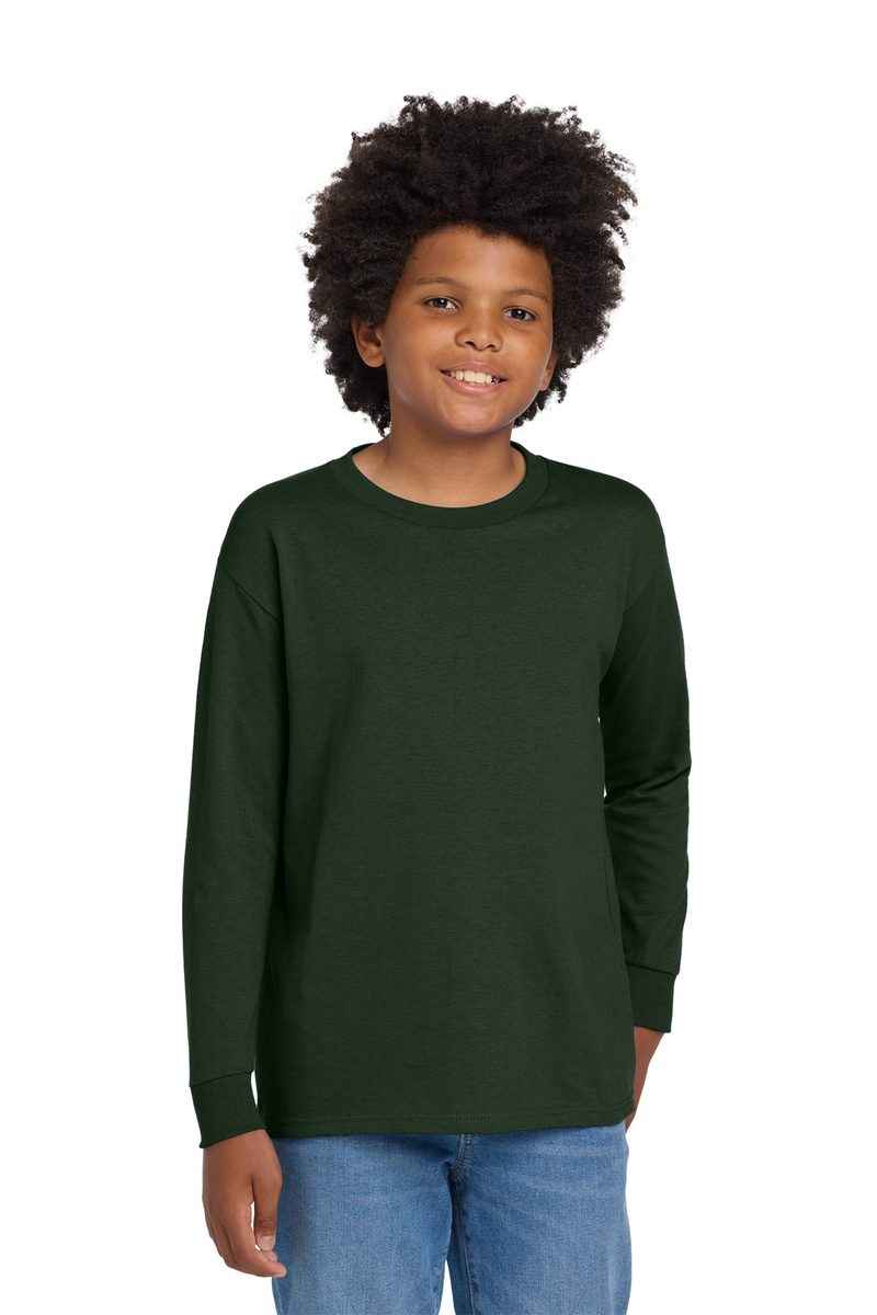Gildan 5400B - Youth Heavy Cotton™ Long Sleeve T-Shirt