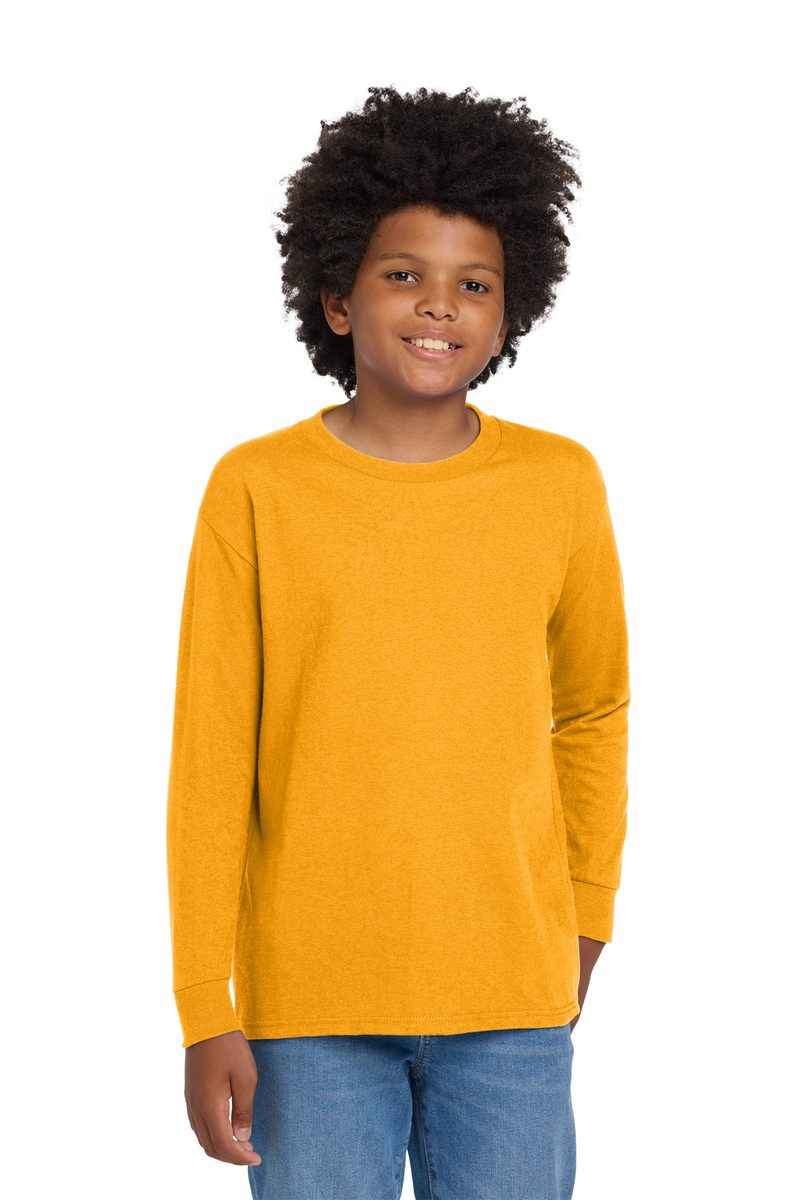 Gildan 5400B - Youth Heavy Cotton™ Long Sleeve T-Shirt