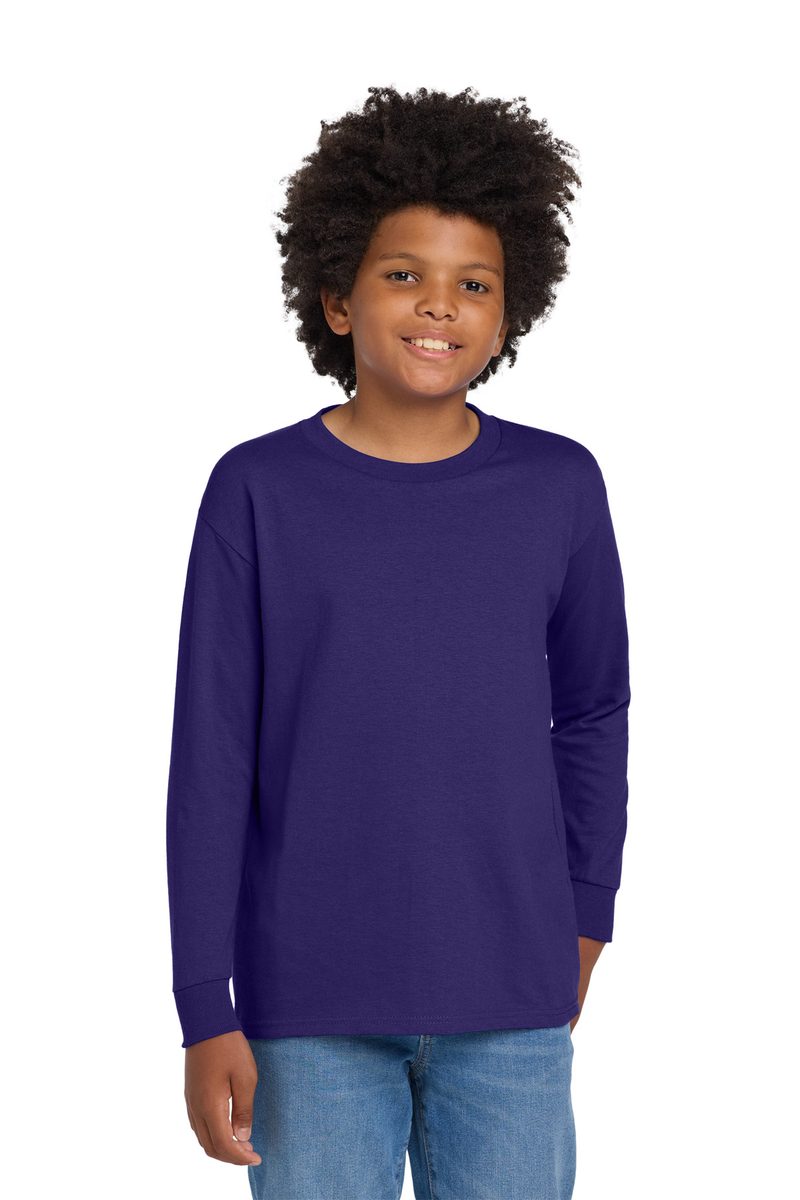 Gildan 5400B - Youth Heavy Cotton™ Long Sleeve T-Shirt Gildan