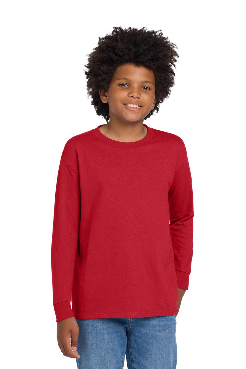 Gildan 5400B - Youth Heavy Cotton™ Long Sleeve T-Shirt Gildan
