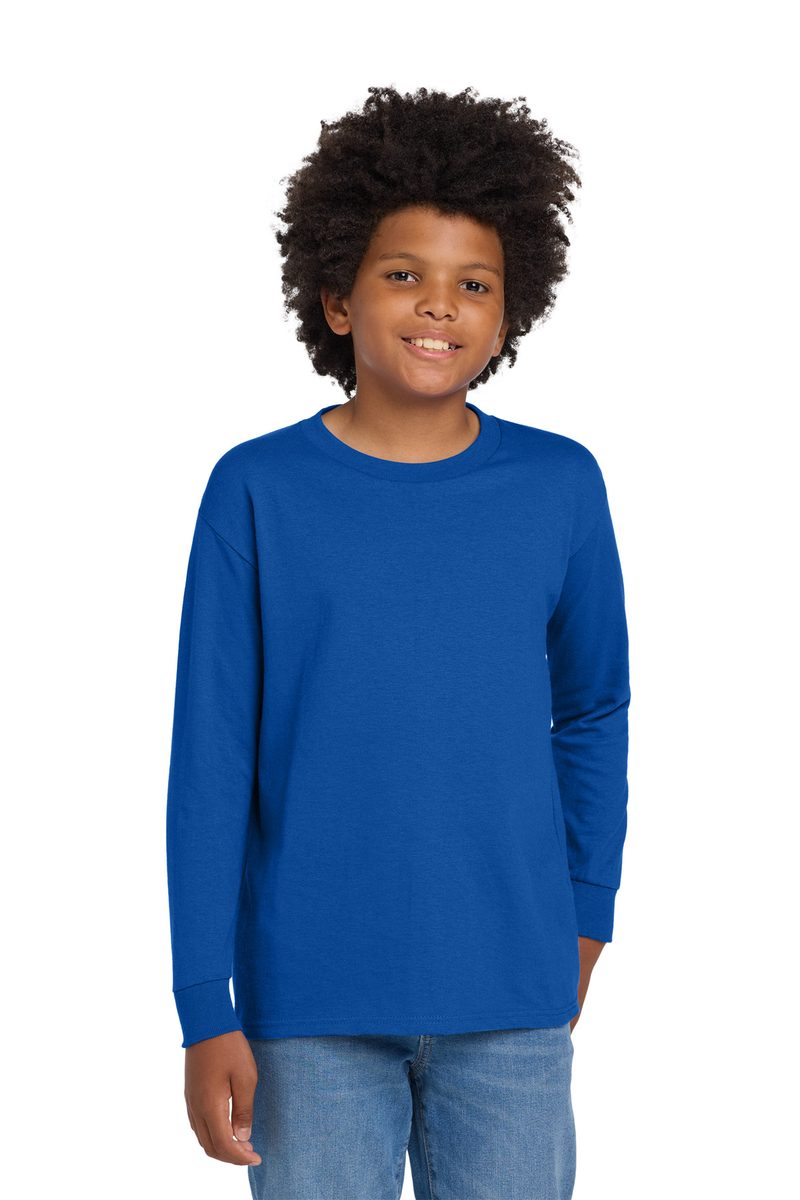 Gildan 5400B - Youth Heavy Cotton™ Long Sleeve T-Shirt Gildan