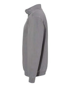 Comfort Colors 1580 - Unisex Garment-Dyed Quarter-Zip Sweatshirt - Grey