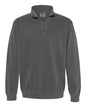 Comfort Colors 1580 - Unisex Garment-Dyed Quarter-Zip Sweatshirt - Pepper