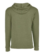 Next Level 9300 - Unisex Malibu Welt Pocket Hoodie Sweatshirt - Heather Military Green