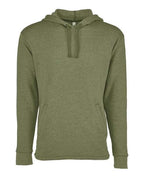 Next Level 9300 - Unisex Malibu Welt Pocket Hoodie Sweatshirt - Heather Military Green