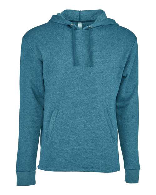 Next Level 9300 - Unisex Malibu Welt Pocket Hoodie Sweatshirt - Heather Teal