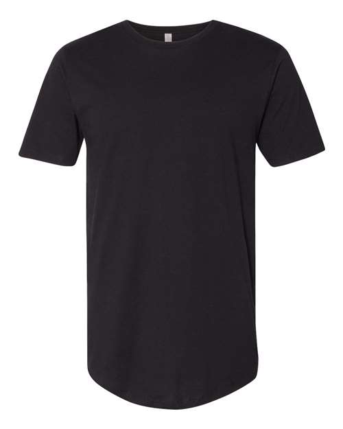 Next Level 3602 - Men's Cotton Long Body T-Shirt - Black