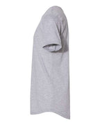 Next Level 3602 - Men's Cotton Long Body T-Shirt - Heather Grey