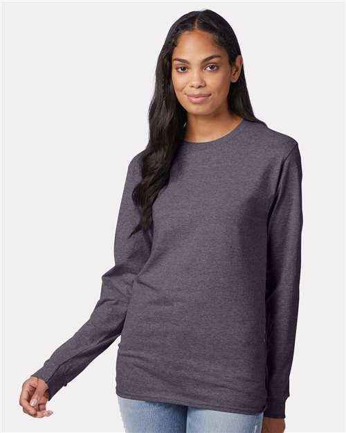 Hanes 5586 - Unisex Authentic Long Sleeve T-Shirt