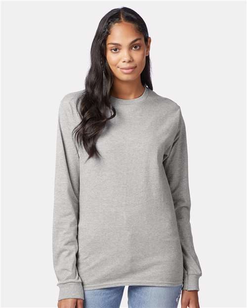 Hanes 5586 - Unisex Authentic Long Sleeve T-Shirt Hanes