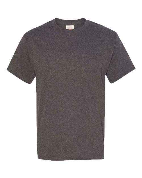 Hanes 5590 - Unisex Authentic Pocket T-Shirt