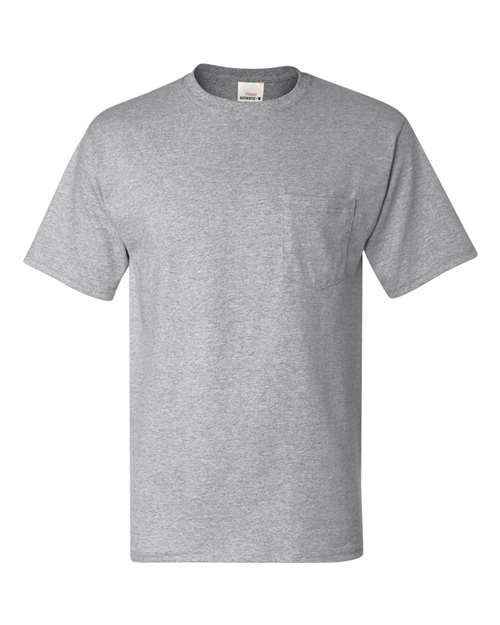 Hanes 5590 - Unisex Authentic Pocket T-Shirt