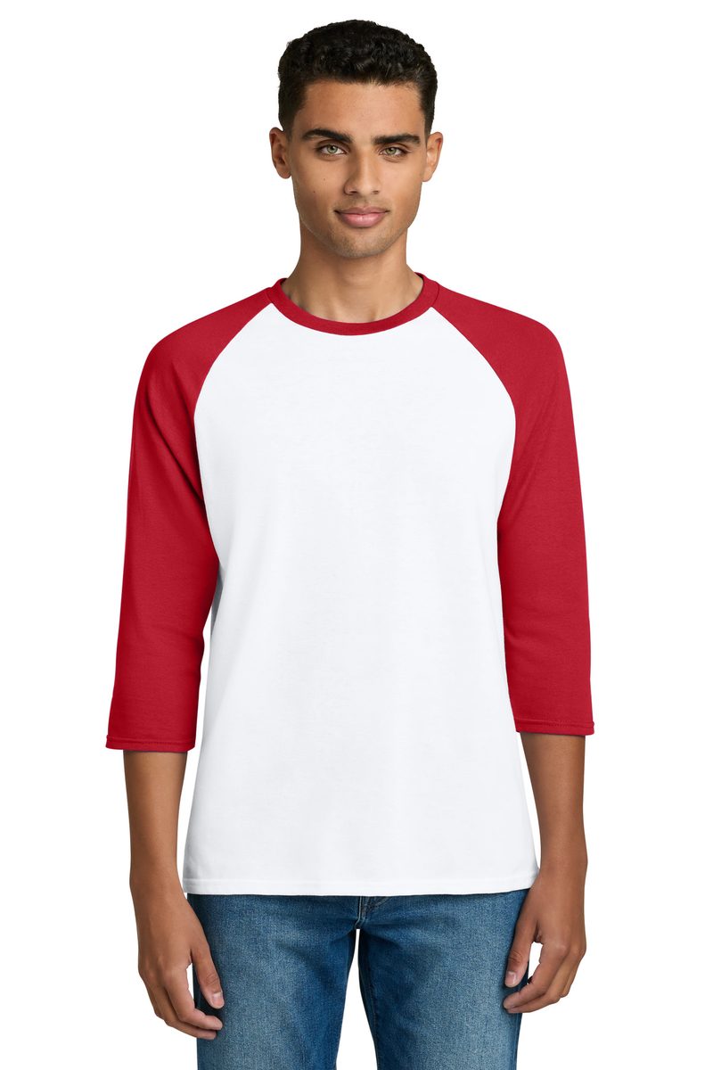 Gildan 5700 - Unisex Heavy Cotton™ Raglan Three-Quarter Sleeve T-Shirt Gildan