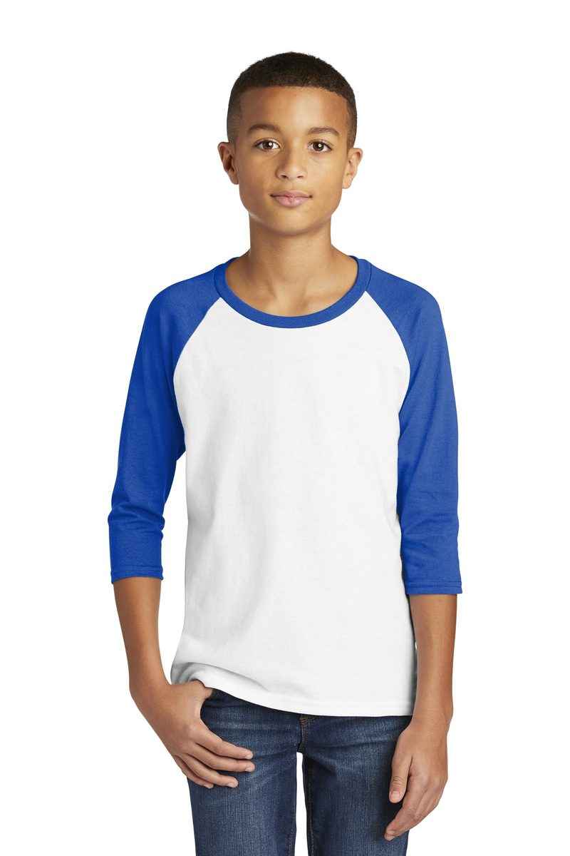 Gildan 5700B - Heavy Cotton Youth 3/4-Sleeve Raglan T-Shirt