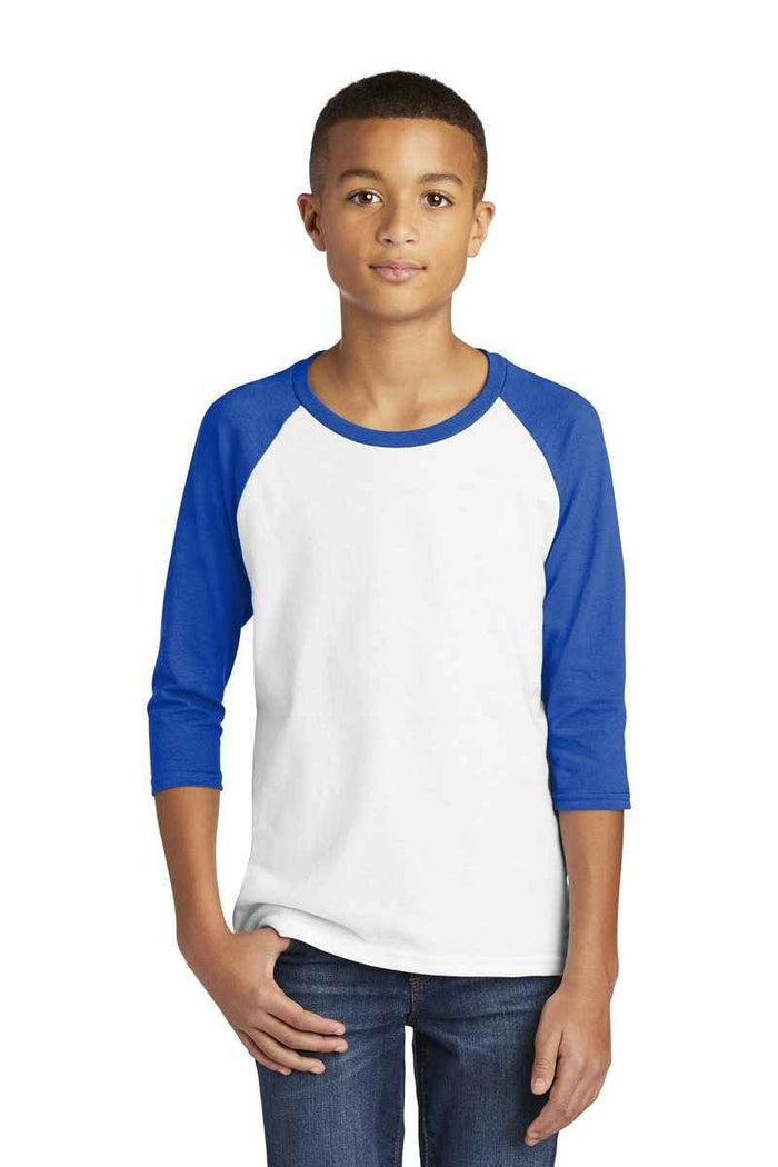 Gildan 5700B - Heavy Cotton Youth 3/4-Sleeve Raglan T-Shirt