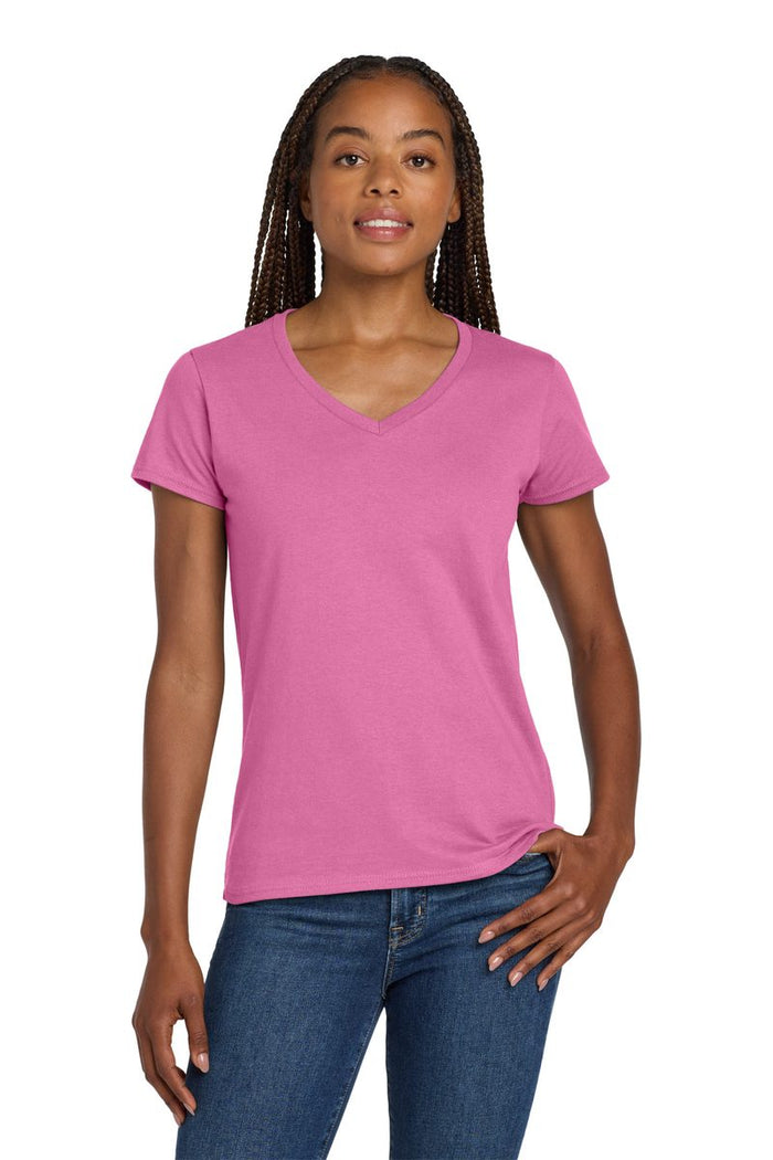 Gildan 5V00L - Women's Heavy Cotton™ V-Neck T-Shirt
