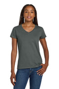 Gildan 5V00L - Women's Heavy Cotton 100% Cotton V-Neck T-Shirt