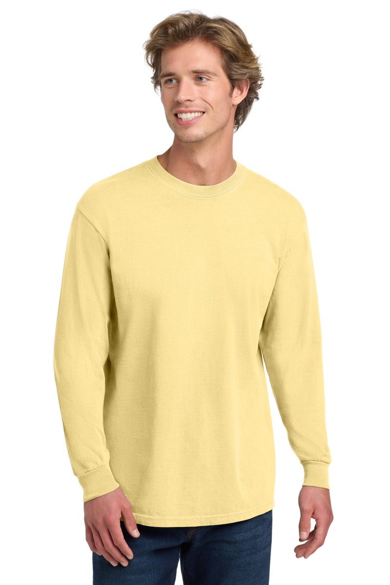 Comfort Colors 6014 - Unisex Garment-Dyed Heavyweight Long Sleeve T-Shirt Comfort Colors