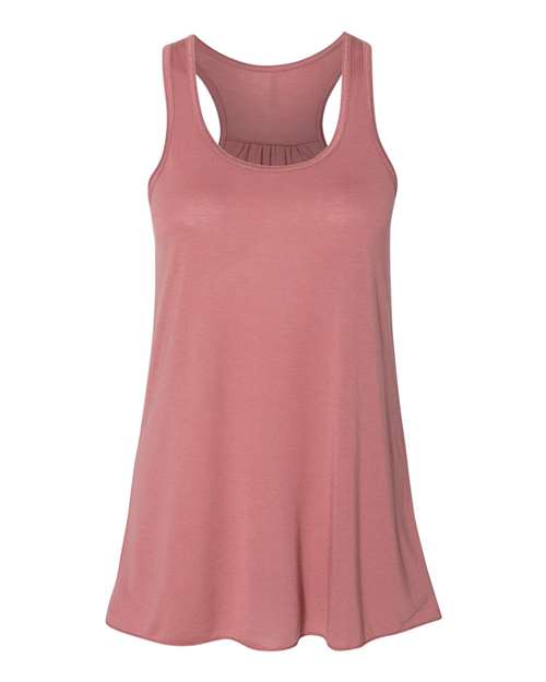 BELLA + CANVAS 8800 - Women's Flowy Racerback Tank - Mauve
