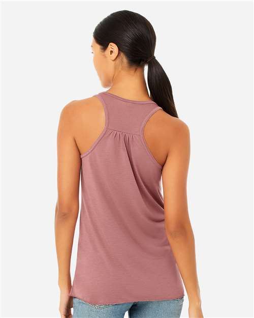 BELLA + CANVAS 8800 - Women's Flowy Racerback Tank - Mauve