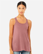 BELLA + CANVAS 8800 - Women's Flowy Racerback Tank - Mauve