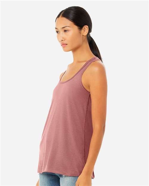 BELLA + CANVAS 8800 - Women's Flowy Racerback Tank - Mauve