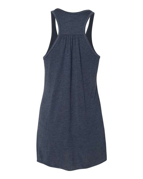 BELLA + CANVAS 8800 - Women's Flowy Racerback Tank - Heather Navy