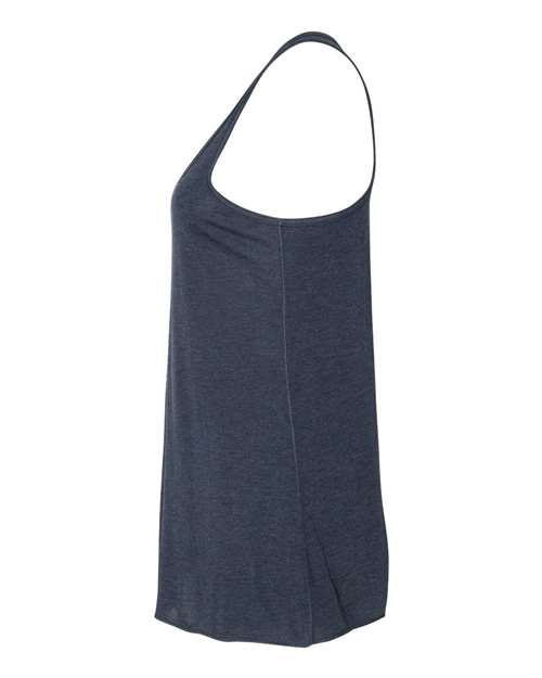 BELLA + CANVAS 8800 - Women's Flowy Racerback Tank - Heather Navy