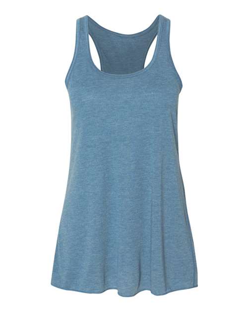 BELLA + CANVAS 8800 - Women's Flowy Racerback Tank - Heather Deep Teal