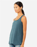 BELLA + CANVAS 8800 - Women's Flowy Racerback Tank - Heather Deep Teal