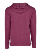 Next Level 9300 - Unisex Malibu Welt Pocket Hoodie Sweatshirt - Heather Maroon