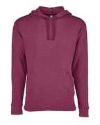 Next Level 9300 - Unisex Malibu Welt Pocket Hoodie Sweatshirt - Heather Maroon